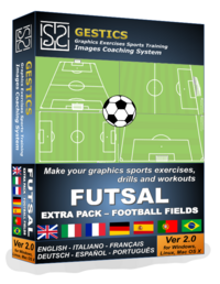3DBoxSoftware Futsal ExtraPack Football Soccer Fields English v2