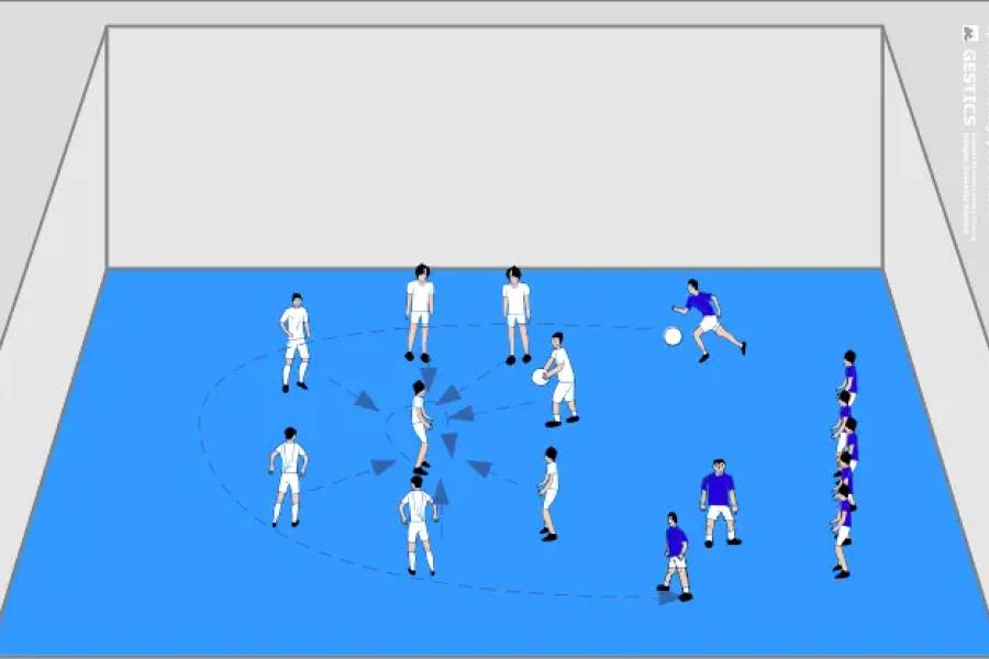 MOTION AND SPORTS GAME FOR CHILDREN - N. 0020 - kick and run