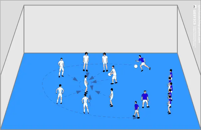 MOTION AND SPORTS GAME FOR CHILDREN - N. 0020 - kick and run