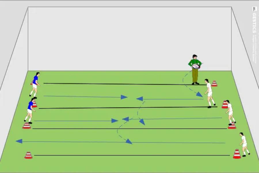RUGBY - No. 7003 - 3 on 2