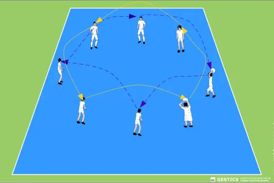 JOGO DE MOVIMENTO E ESPORTE PARA CRIANÇAS - N. 0019 - a corrida de bola