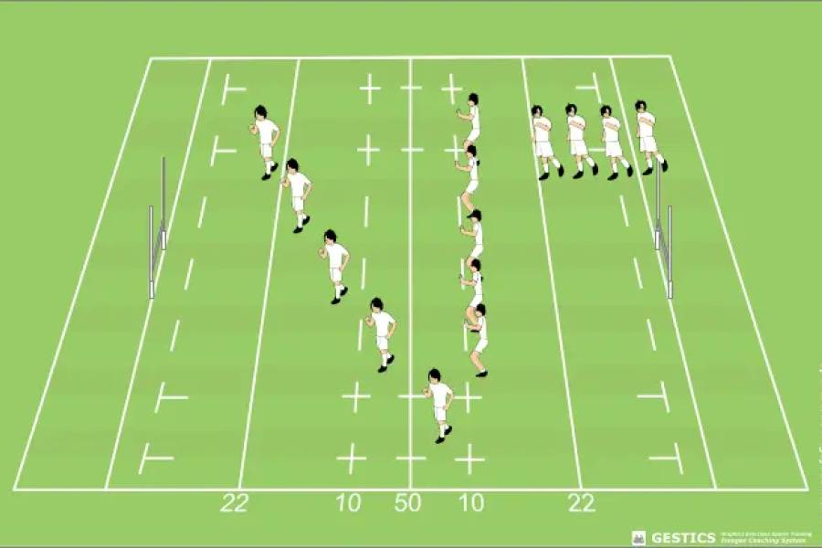 RUGBY - Nº 7006 - perseguição